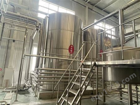 大型自动化精酿啤酒酿造设备 1000吨精酿啤酒设备