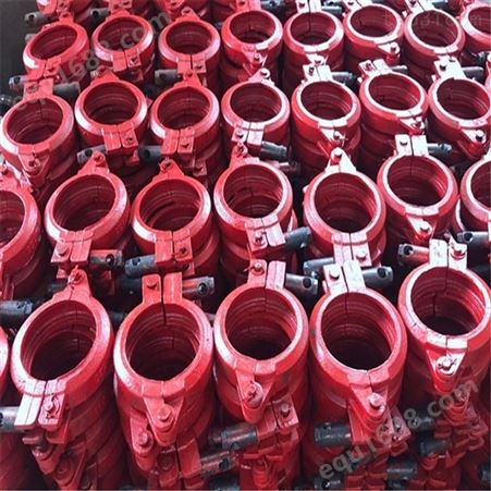 混凝土泵管锻造管卡 高低压泵管快速管卡 型号种类齐全 可定制 鸣瑞直销 现货供应