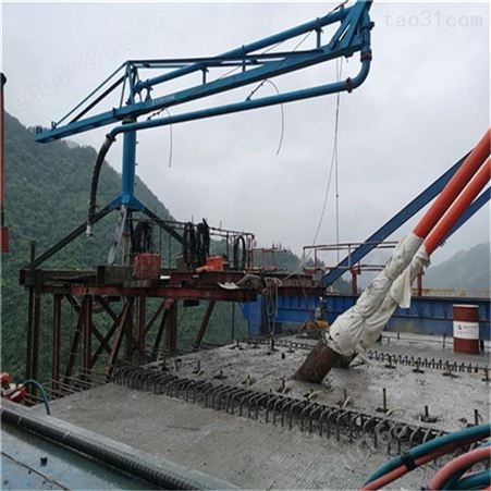 重庆市城口县鸣瑞管业 15米手动框架布料机混凝土布料机15米手动布料机 框架布料机质优价廉