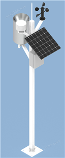 十要元素 小型环境气象检测站 可定制 太阳能 智能送联网卡