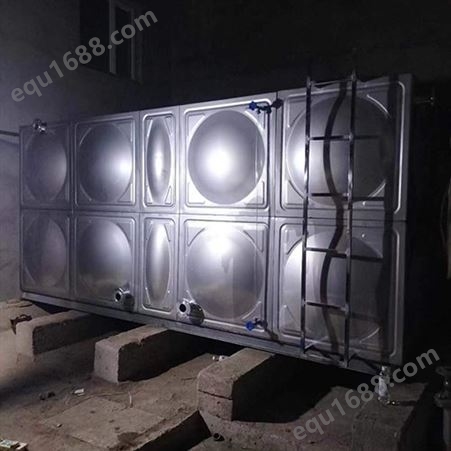 方形组合式镀锌钢板生活水箱 无焊接装配式消防水箱设备