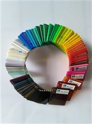 标准颜色比色卡 国产高清色纺织印刷设计亚克力材质颜色卡