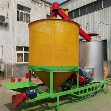 农用大型粮食烘干机青稞大米小麦移动立式干塔机 循环高粱烘干设备