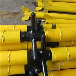 中拓 便携式螺旋支柱 矿山工程边坡临时支护 钢支撑设备