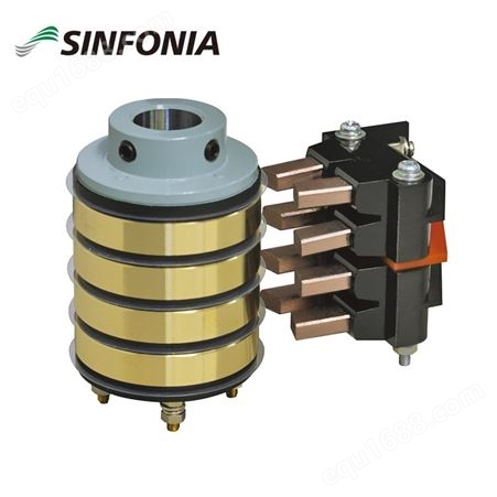 日本SINFONIA圆柱形集电环OMSR020-002-020机器人用电力稳定滑环