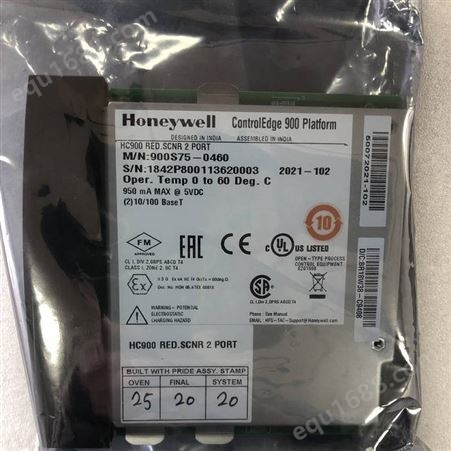 美国Honeywell霍尼韦尔-HC900模块900R4-0200