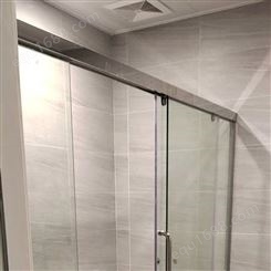 錦良裝飾 衛生間干濕分離 淋浴房隔斷 防爆玻璃 支持定制