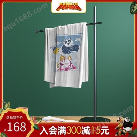 影业功夫熊猫趣味涂鸦毛巾三件套 AJF010011影业总代理商