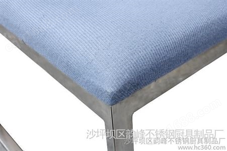 供应韵峰订制加工定制不锈钢布椅  可以定制