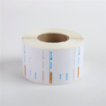 耐高温不干胶标签 防水热敏纸标贴 60x40MM 支持印刷定制