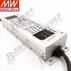 ELG-200-C700A 200W 700mA 电流可调明纬PFC防水高压恒流LED电源