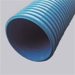 高抗冲PVC-M增强双壁波纹管 PVC增强软管订购 广州统塑管业