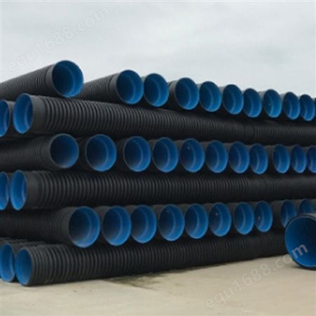 HDPE波纹管大口径排污管生产厂家 统塑管业