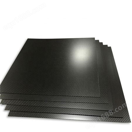 高强度碳纤维片 斜纹哑光碳纤维板材 可加工定制