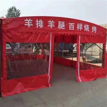 刀锋 大型聚会宴席帐篷 可承纳18-40人 镀锌撑杆材质加固耐用