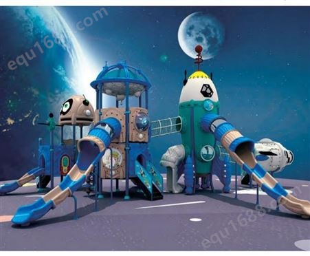 户外幼儿太空主题滑梯幼儿园滑道儿童溜滑梯玩具大型