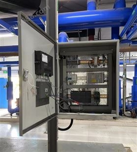 净化空调厂配套PLC自控柜可精确控制送回风温湿度房间压差排风