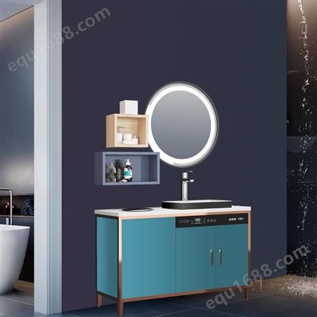 欧沐洁集成浴室柜BC8806集成智能黑科技于一身带给你舒心沐浴享受
