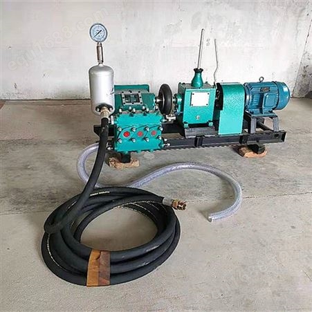 BW250变频注浆泵卧式三缸往复单作用式活塞泵泥浆泵