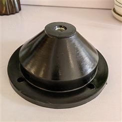 水泵风机防震垫JGF型方圆形剪切碗式空调外机组空气能橡胶减震器