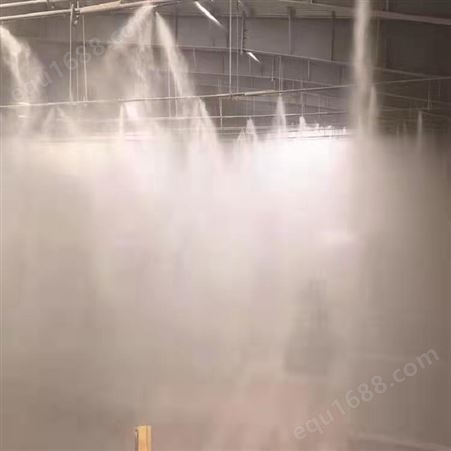 平舆降尘雾森系统厂房降尘雾化实力厂家围墙喷雾降尘