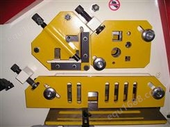 多功能冲剪机角铁槽钢切断机剪切冲孔一体机全自动液压联合冲剪