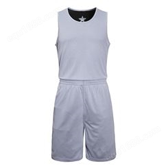 LQ147#成人款篮球服套装厂家批发定制logo印字透气运动速干运动服