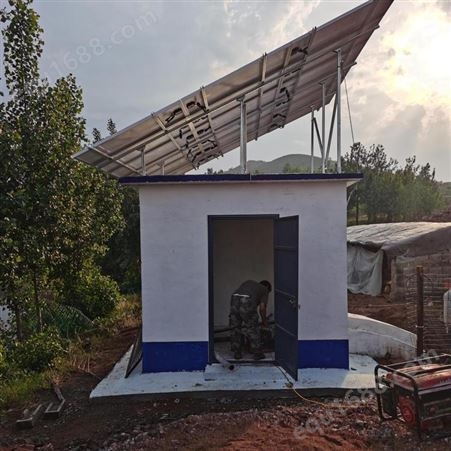 龙光光伏水泵系统 智慧灌溉 污水处理 离网太阳能供电