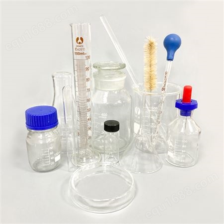 实验套装 锥形烧瓶 胶头吸管 烧杯 量筒试管 化学玻璃器材一套