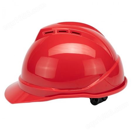 畅胜ABS材质V型安全帽-红色