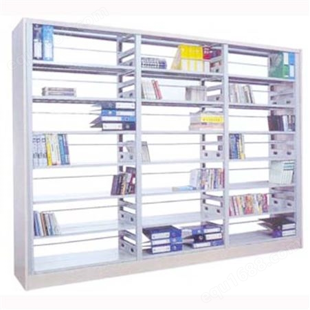 固定书架 diy书架 可组装组合书柜 可拆装档案架 大学图书馆书架