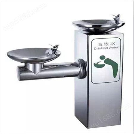 立式双盘户外直饮水机 不锈钢饮水设施 支持非标定做