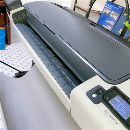 HP T790B0/A1彩色大幅面CAD工程图海报蓝图喷墨绘图仪 兰纸机工程机（东莞租赁）