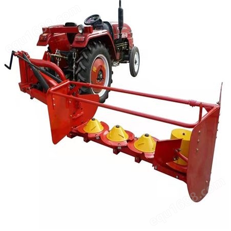 多盘液压割草机 拖拉机带1.7米款牧草收割机