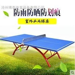 龙泰LT833 乒乓球台 学校家用室内外可折叠移动乒乓球台