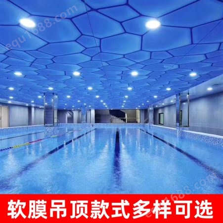 拼装式泳池可拆装式游泳池健身房游泳馆钢结构游泳池会所恒温泳池