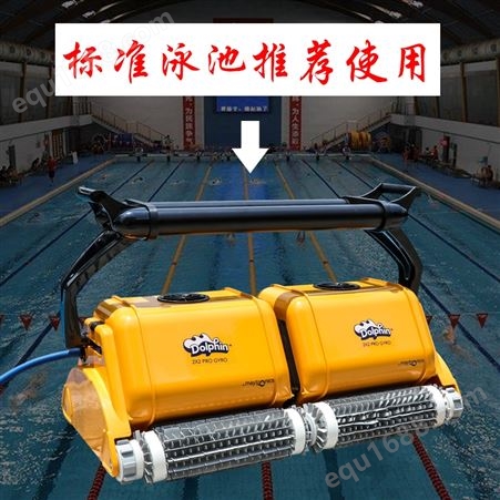 游泳池全自动海豚吸污机水龟吸尘器水下机器人进口3002爬墙 2x2