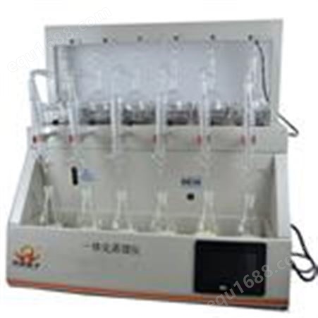 乔跃品六联多功能体化蒸馏设备,挥发酚测定体蒸馏仪
