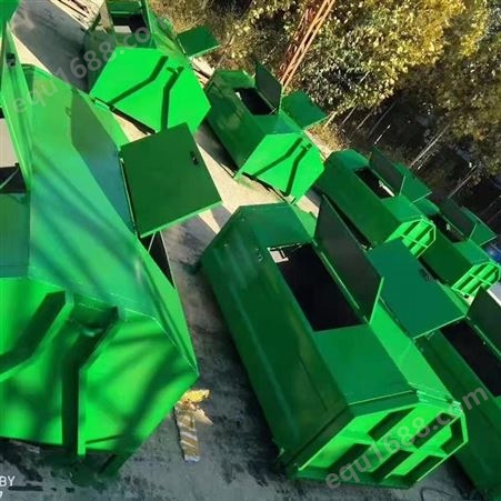 现货供应 户外移动式勾臂式车载垃圾箱 勾臂箱 大型环卫垃圾箱 来电选购